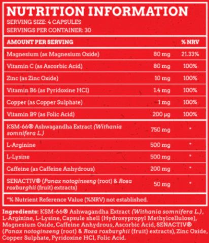 Información de Suplemento D-Bal MAX